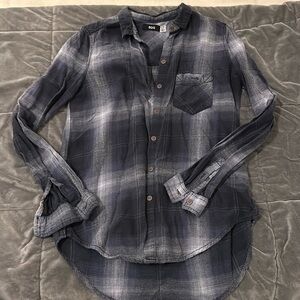BDG soft blue flannel